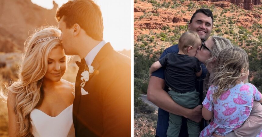 Erika Kirk’s throwback photos with Charlie Kirk