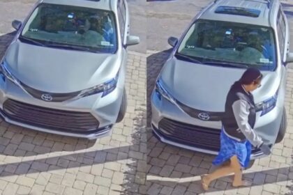 Black Homeowner Complaints About Driver Urinating In His Driveway