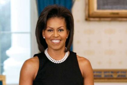 Former First Lady Michelle Obama sparks Ozempic rumors after visible weight loss in recent pictures. (via picryl).