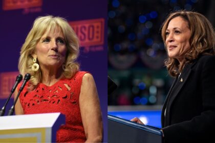 Jill Biden, Kamala Harris