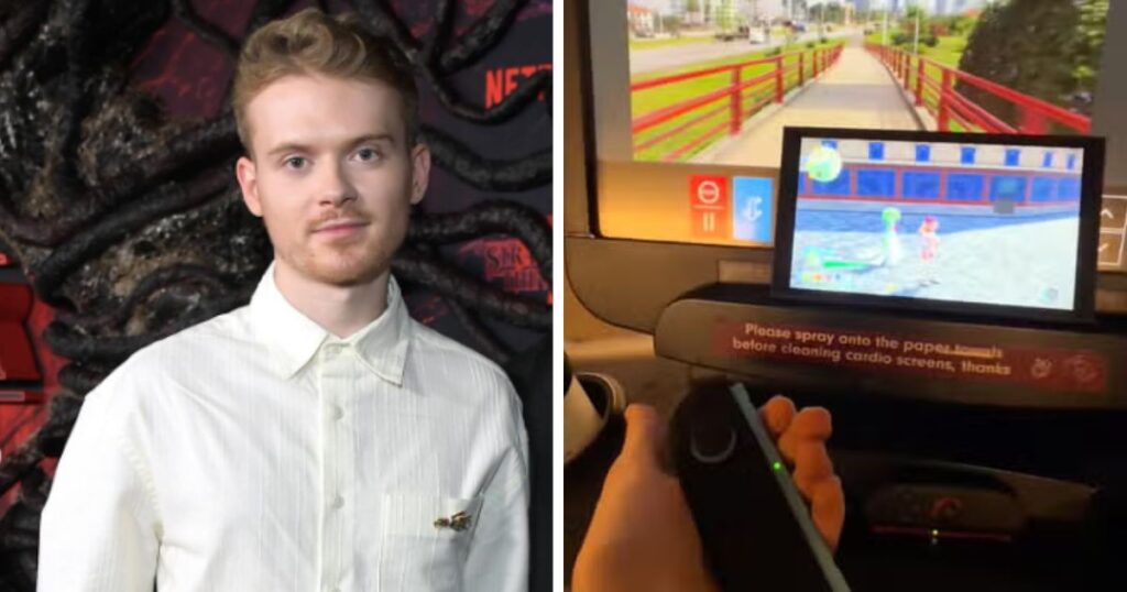Gaming influencer shares his lazy gym hack