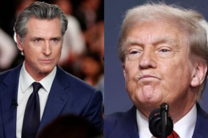 Gavin Newsom jokes about Donald Trump's White House Lincoln bathroom remodel
