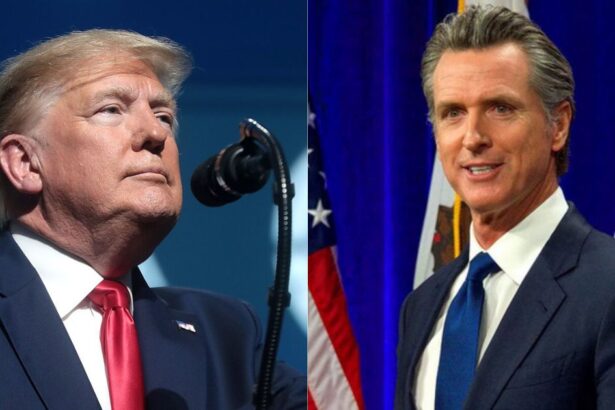 Gavin Newsom calls out Trump again