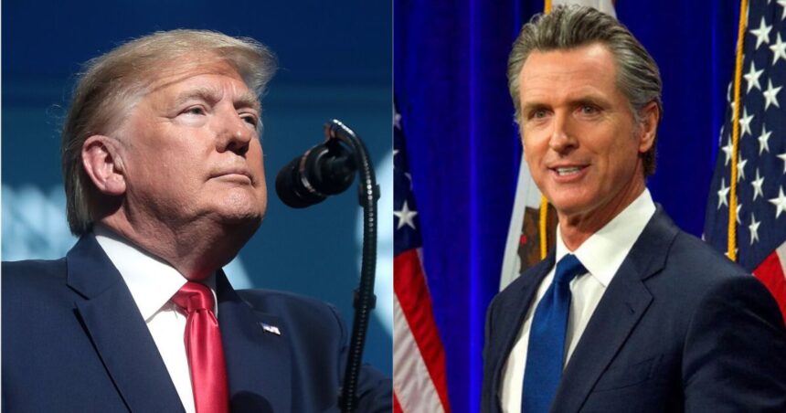 Gavin Newsom calls out Trump again