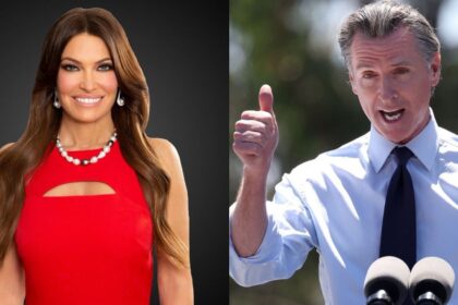 California Governor Gavin Newsom quotes Ex Kimberly Guilfoyle