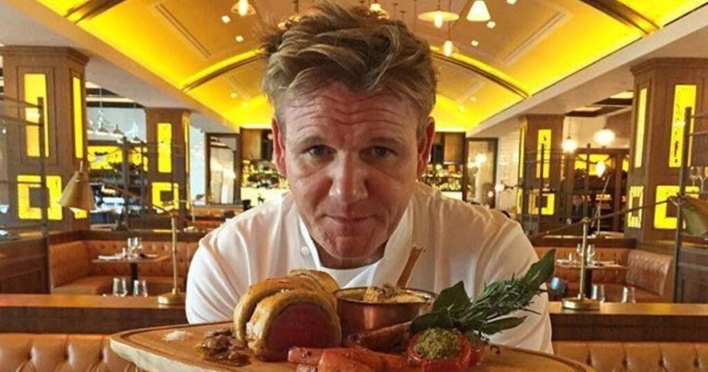 Gordon Ramsay's meal ordering suggestions