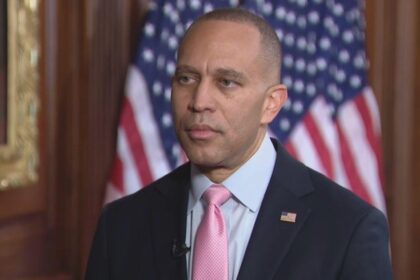 House Democratic leader Hakeem Jeffries