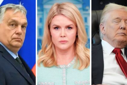 Hungarian Prime Minister Viktor Orbán praised U.S. Press Secretary Karoline Leavitt after her viral press room tirade