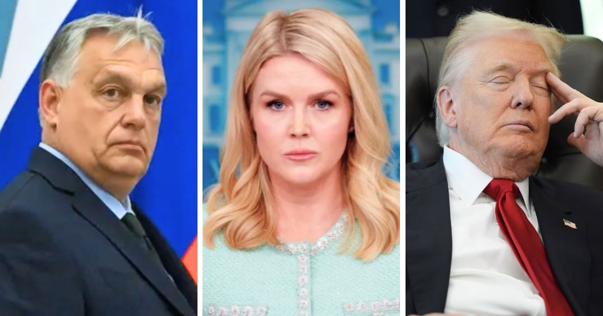 Hungarian Prime Minister Viktor Orbán praised U.S. Press Secretary Karoline Leavitt after her viral press room tirade