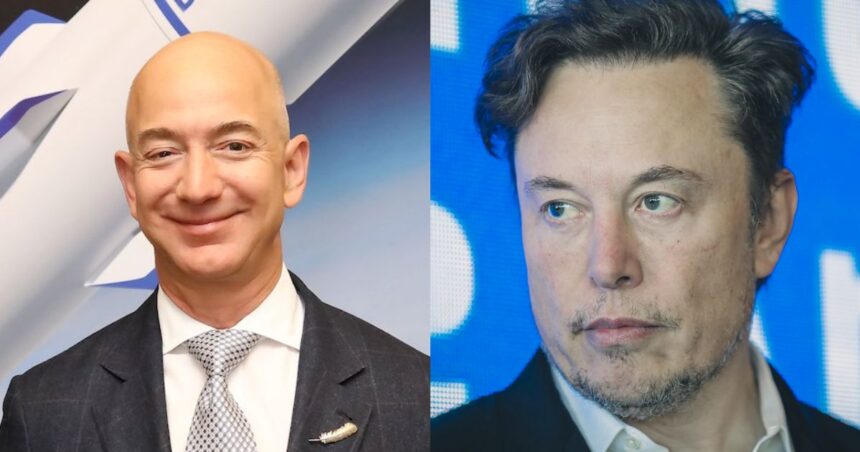 Jeff Bezos and Elon Musk