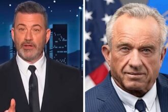 Jimmy Kimmel reacts to the alleged RFK Jr. poem scandal during his Monday night monologue
