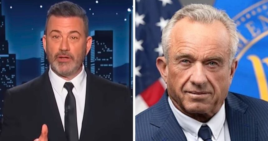 Jimmy Kimmel reacts to the alleged RFK Jr. poem scandal during his Monday night monologue