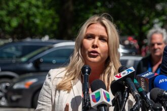 Karoline Leavitt addressed a question about H1-B visas