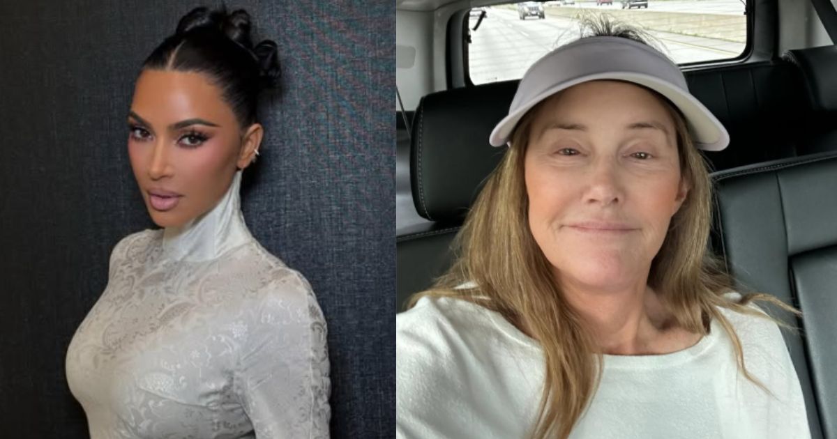 Kim Kardashian and Caitlyn Jenner