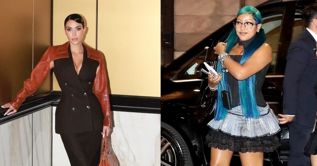 Kim Kardashian reacts to Backlash over North West’s new piercing.