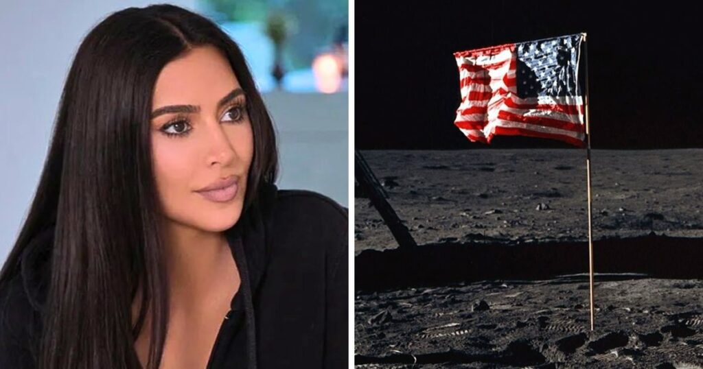 Kim Kardashian questioned the moon landing on The Kardashians