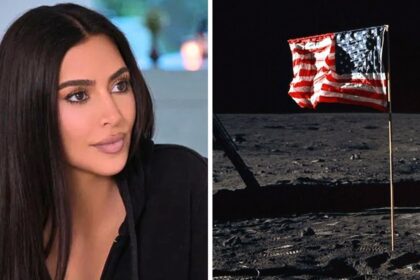 Kim Kardashian questioned the moon landing on The Kardashians
