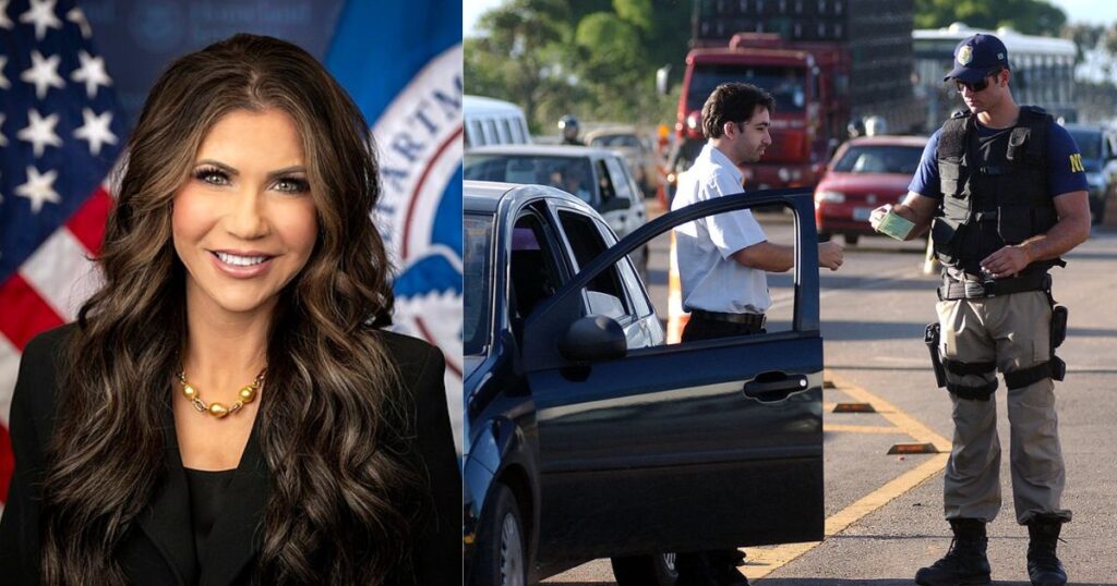 Kristi Noem has a history of traffic rules violation