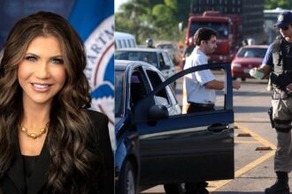 Kristi Noem has a history of traffic rules violation
