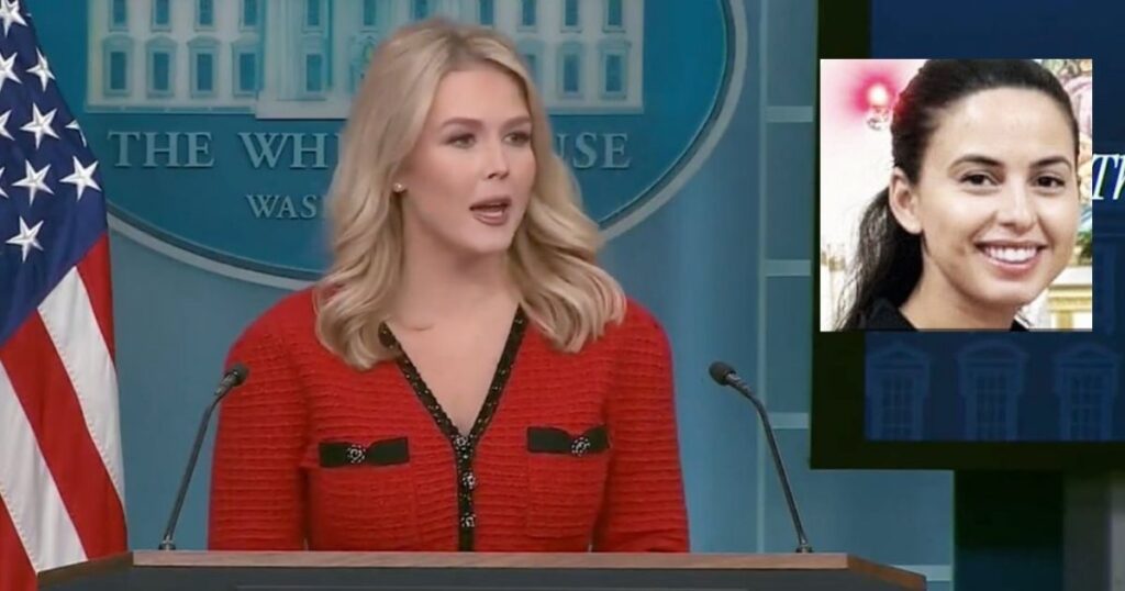 Latest Louisiana ICE detainee has an unexpected connection to Press Secretary Karoline Leavitt. (Main Image: @stepfanie|X.com). (Insert: @SpencerHakimian|X.com).