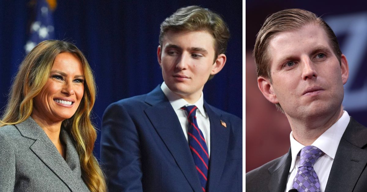 Melania Trump reportedly furious after Eric Trump discussed her son Barron publicly
