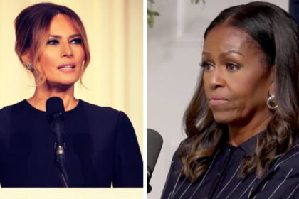 Melania Trump and Michelle Obama