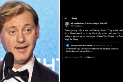 Michael Adams addressed voter confusion about Kentucky’s lack of elections in 2025