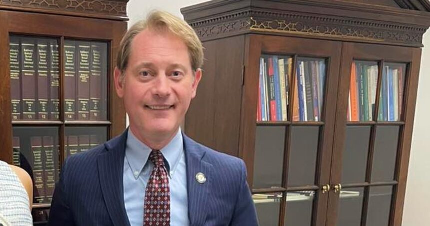 Kentucky Secretary of State Michael G Adams smiling