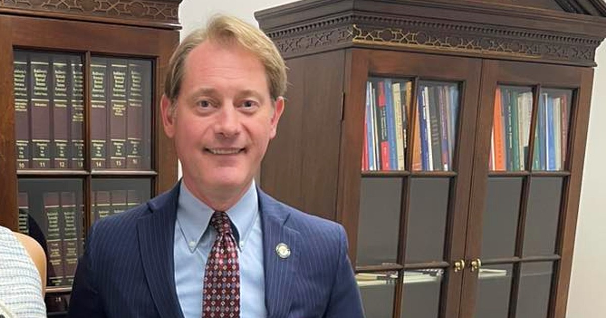 Kentucky Secretary of State Michael G Adams smiling