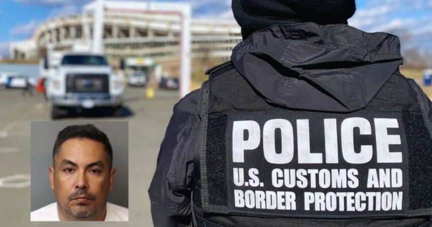 Off-duty ICE agent Gerardo Rodriguez was arrested after he terrorized a teenager with a gun on the streets of California. (left- @strujillo075|X.com) and (right- via owp.org).
