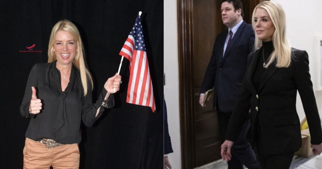Pam Bondi’s style sometimes a hit, but critics say mostly a miss. (left- @GodlyNations|X.com) and ( right- @SaveAmericaNew|X.com).