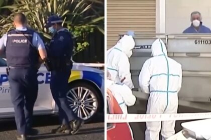 Police have been looking into the Auckland storage facility where the children's bodies were discovered in suitcases after an auction buyer unlocked the unit