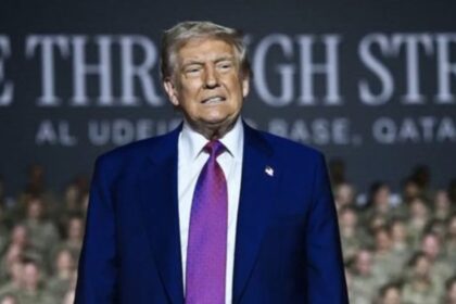 President Donald Trump makes an unverified claim about the upcoming Thanksgiving celebrations in America. (@joni_askola|X.com) .