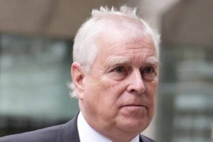 Prince Andrew (former Duke of York). ()Prince Andrew (former Duke of York). @blakandblack|X.com).