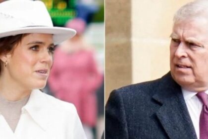 Princess Eugenie and Prince Andrew. ( UNN @UnityNewsNet|X.com).