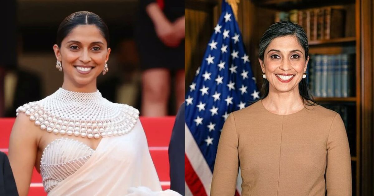 Second Lady Usha Vance. ( left- @IvankaNews_|X.com) and ( right- @SaveAmericaNew|X.com).