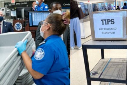 TSA Tip Box at airport