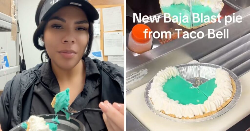 Taco Bell Baja Blast Pie