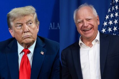 Tim Walz claps back at Trump