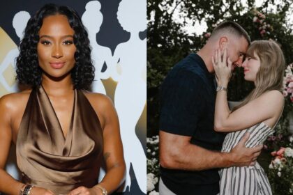 Kayla Nicole, Travis Kelce and Taylor Swift