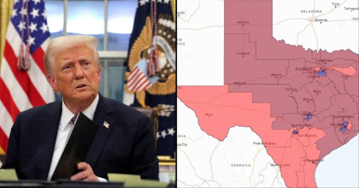 Trump Texas Maps