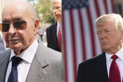 Trump grants pardon to UK billionaire Joe Lewis after insider trading conviction. (left- @JonnyH3232|X.com) and (right- Chairman of the Joint Chiefs of Staff| via Flickr).