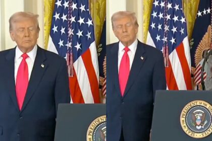 Trump trolled for dozing off during Melania's speech