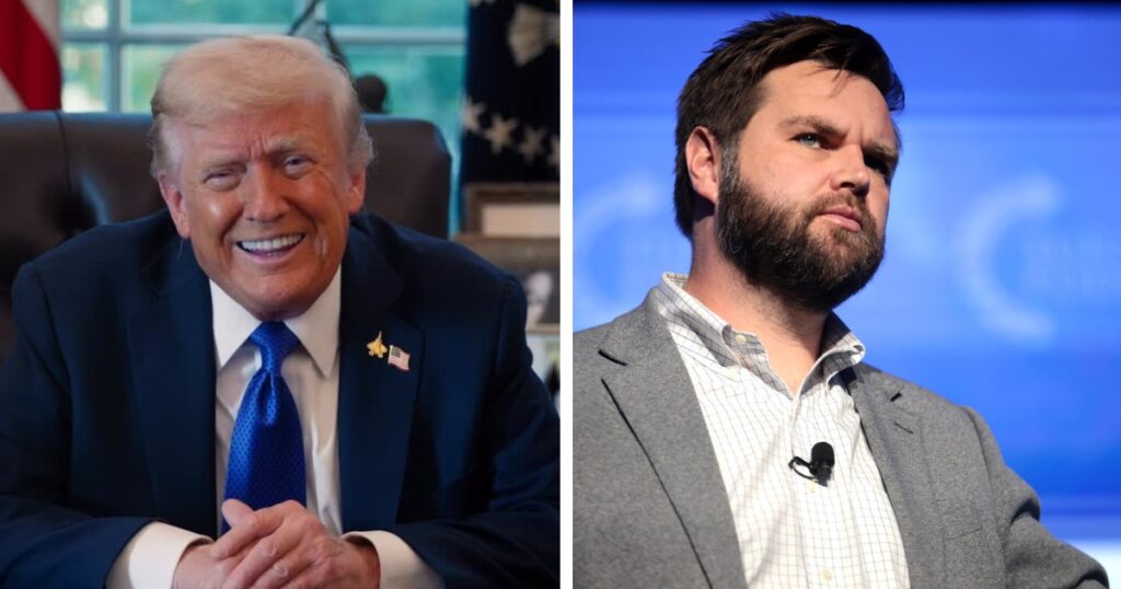 Donald Trump joked about Vance at the White House breakfast