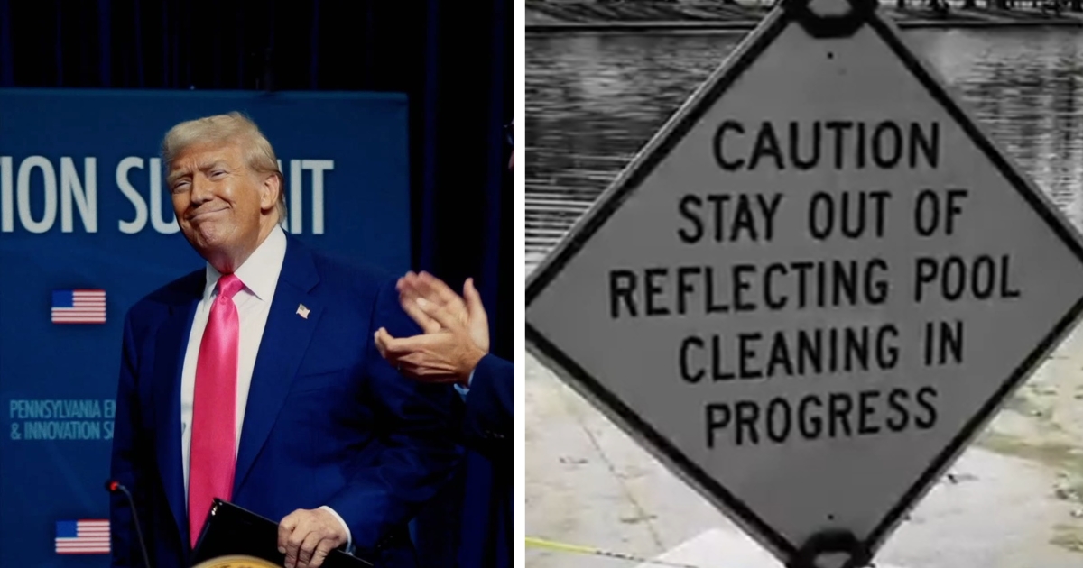 Donald Trump and his many architectural tweaks.