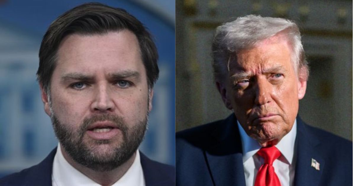 Vice President JD Vance and President Donald Trump. (left- @SavchenkoReview|X.com) and ( right- @WhiteHouse via X.com).