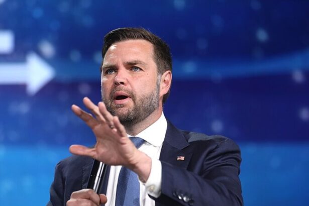 Vice President JD Vance speaking at an event talking about the increased prices of goods. (PHOTO BY gage Skidmore- via Flickr).