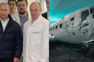 Vladmir Putin and Yevgeny Prigozhin