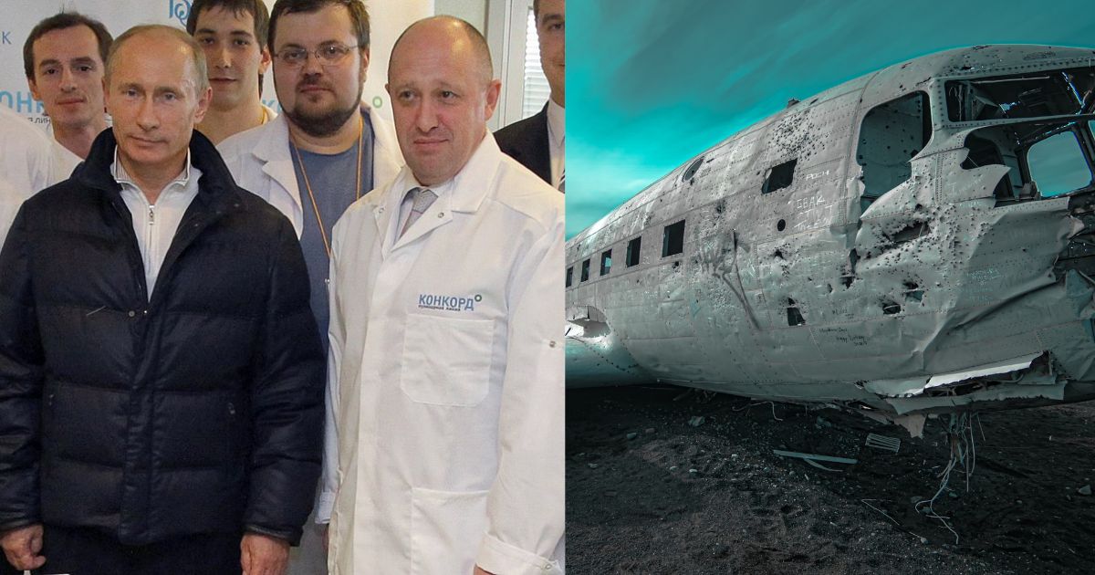 Vladmir Putin and Yevgeny Prigozhin