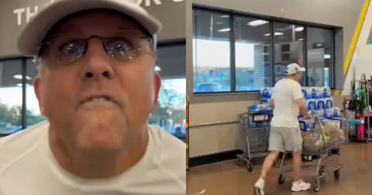 A black woman was abused by a fellow white shopper.